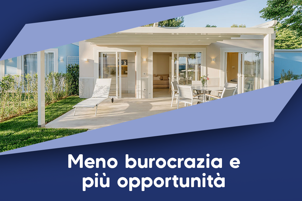 meno burocrazia per campeggi e villaggi